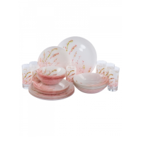 Столовый набор SIMPLE TROMPETTE ROSE 30 предметов