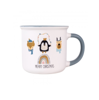 Кружка WINTER ANIMALS пингвин 350мл