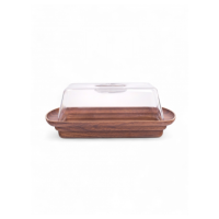Блюдо для сервировки MADERA NOCHE 29х19см с крышкой