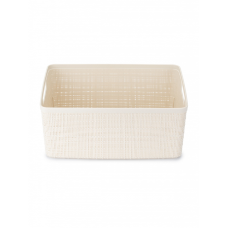 Корзина JUTE M 12л кремовый