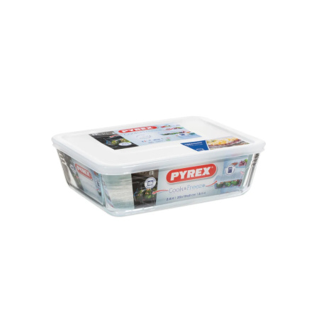 Форма для запекания и выпечки с крышкой COOK<(>&<)>FREEZ 2.6л 24x19x8см прямоугольная