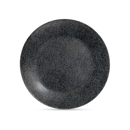 Тарелка обеденная ZOE BLACK 25см