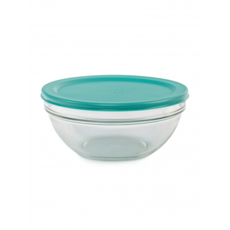Салатник KEEP N BOWL 14см с зеленой крышкой
