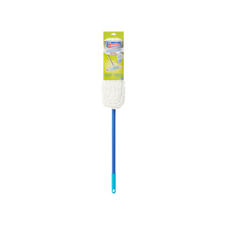 Швабра MICROWIPER EXTRA с телескоп.ручкой 140см, микрофибра