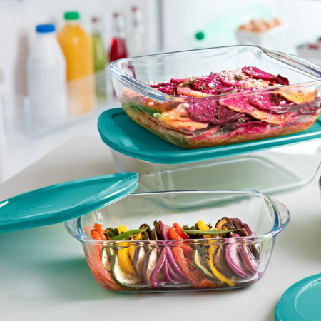 Блюдо для запекания и выпечки O CUISINE 1.2л 23х15x7см прямоугольное с крышкой