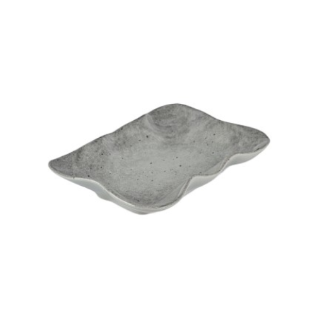 Блюдо овальное STONE DARK 26см