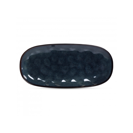 Блюдо овальное STONE MIDNIGHT 31см
