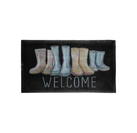 Коврик придверный 3D BOOTS 45х75см